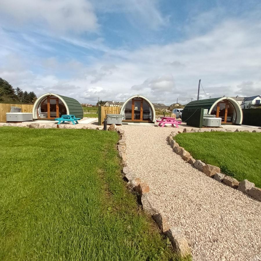 Wheelhousepods Glamping Hotell Donegal Town Exteriör bild